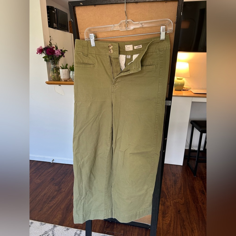 A New Day Green Wide-Leg Pants